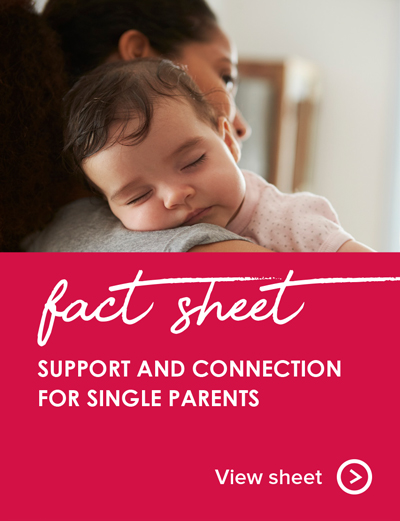 Support and connection for single parents